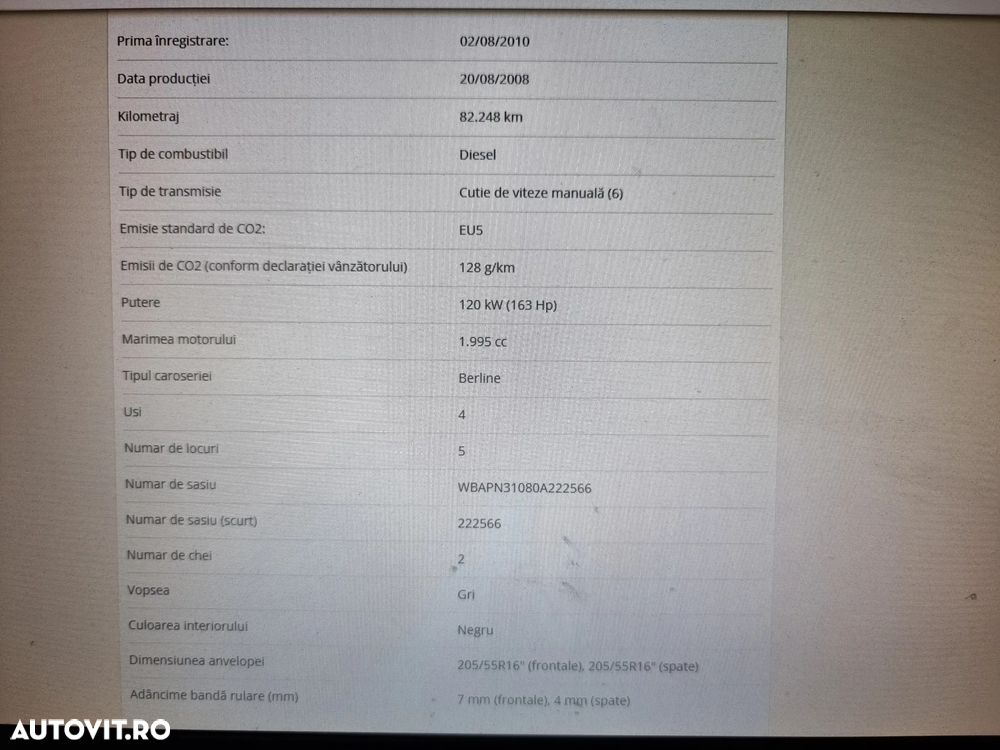 BMW Seria 3 320d DPF Efficient Dynamics Edition - 1