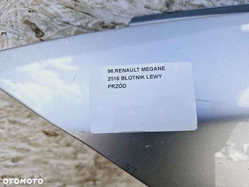 RENAULT MEGANE III 3 BŁOTNIK LEWY PRZÓD PRZEDNI - 2