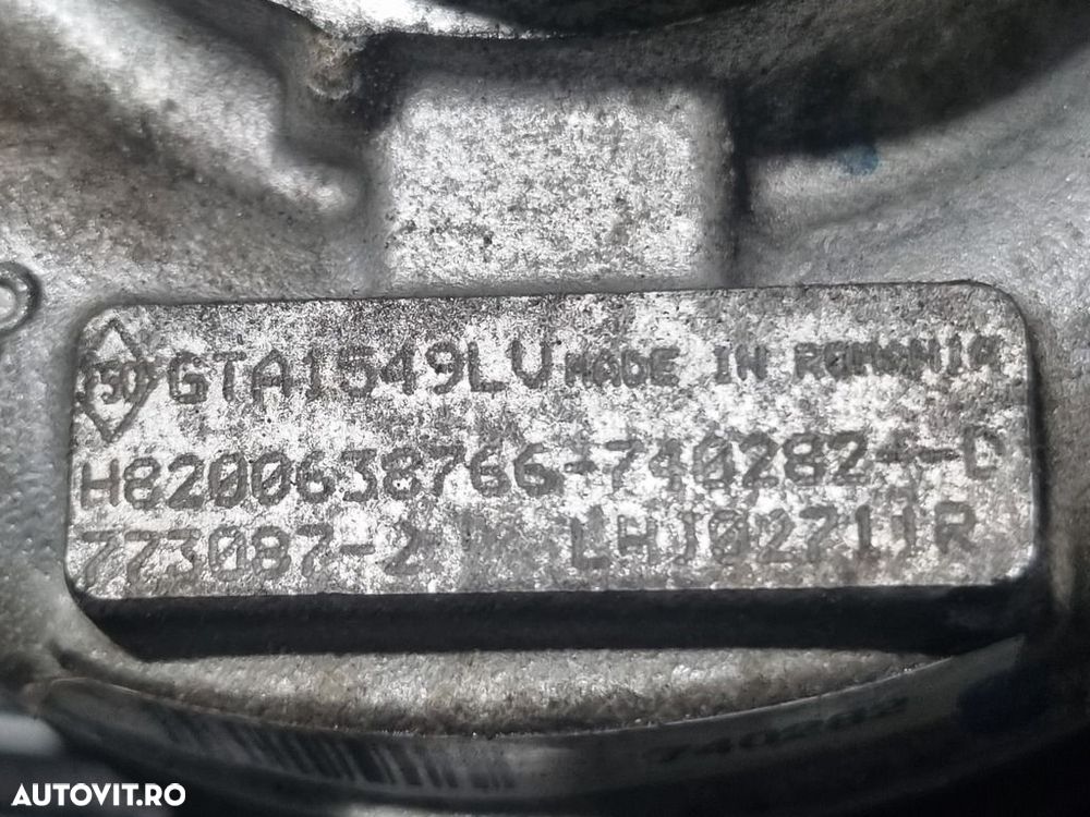 Turbo Nissan Qashqai 2.0 D 2008 - 2010 150CP M9R Euro4 (1447) H8200638766 - 5
