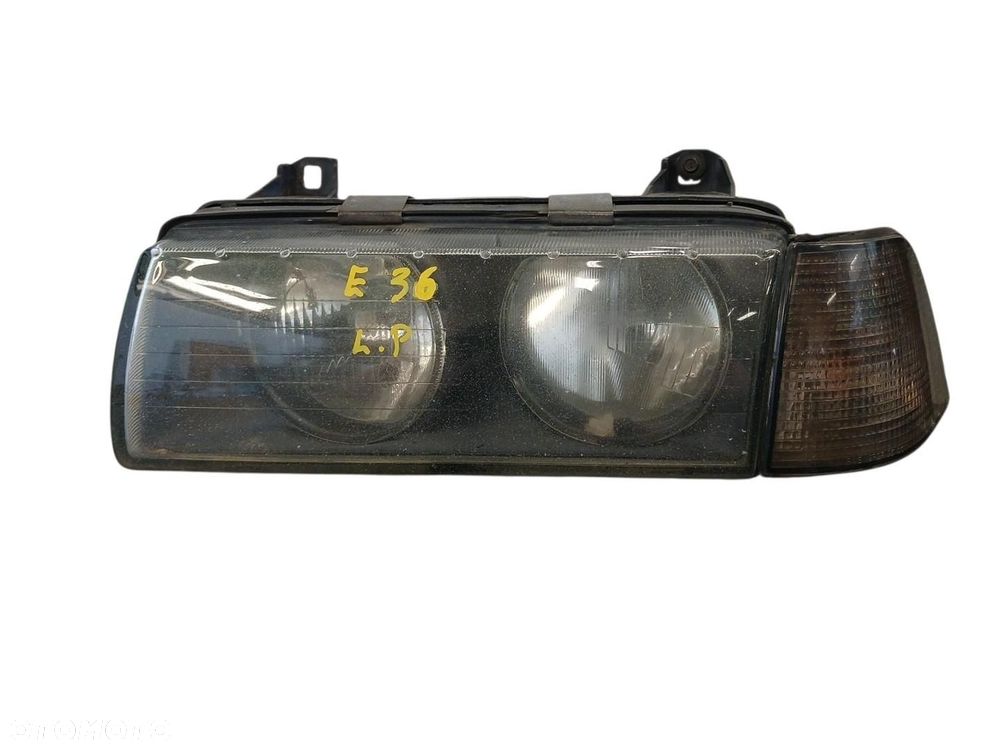 LAMPA LEWA PRZEDNIA PRZÓD KIERUNKOWSKAZ BMW E36 LAMPA LEWY PRZÓD E36 - 1