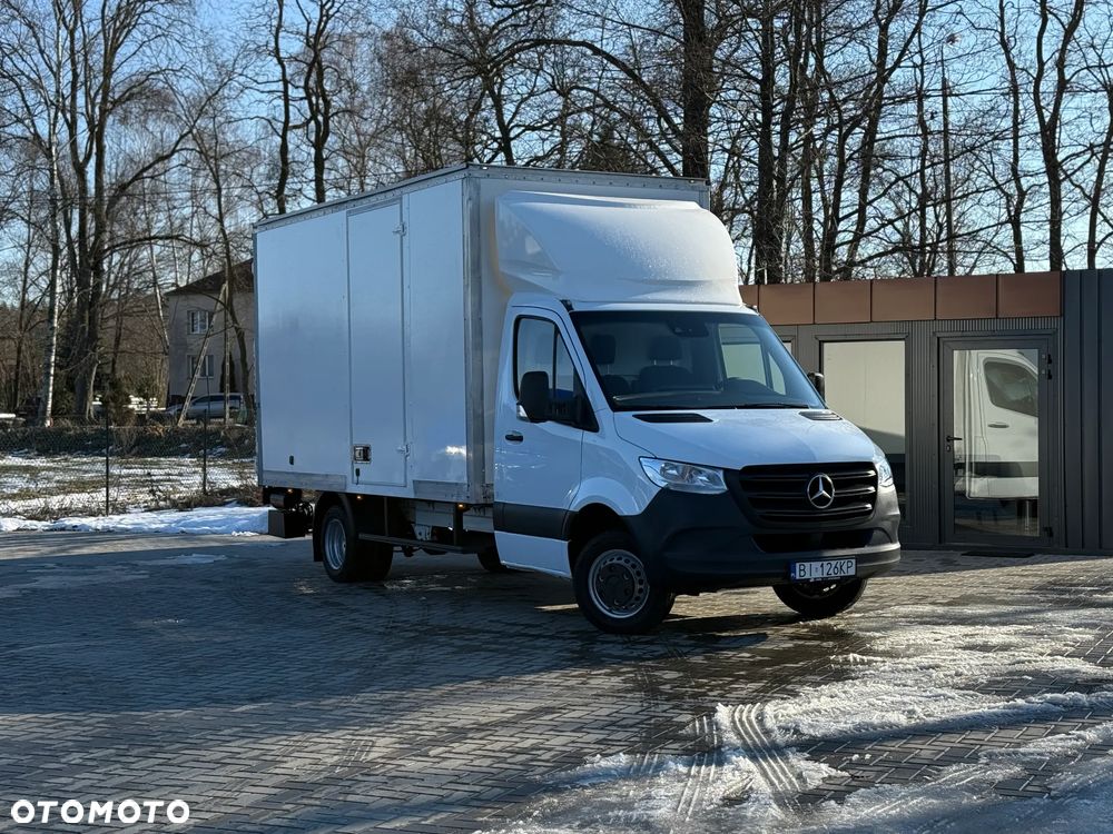 Mercedes-Benz Sprinter 514 CDI / 2.2 140KM / 2019 ROK / Kontener 4,2m + Winda Dhollandia 750KG / ZAREJESTROWANY W PL - 1