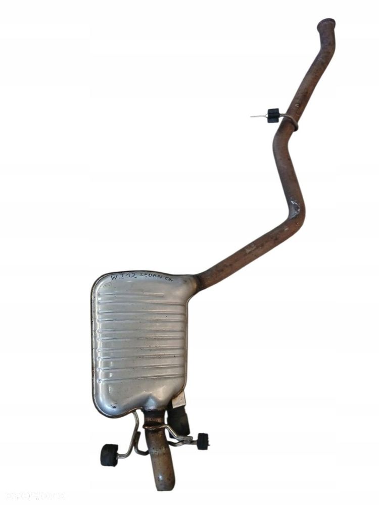 tłumik końcowy rura wydech mercedes w212 2.0 cdi a2124911100 - 2