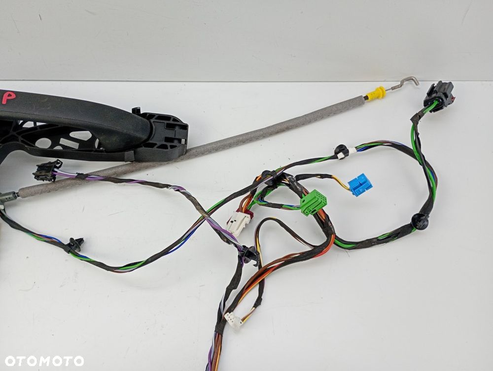 zamek drzwi prawy przód klamka wiązka komplet mercedes sprinter W907 W910 2022r A9077200300 - 4