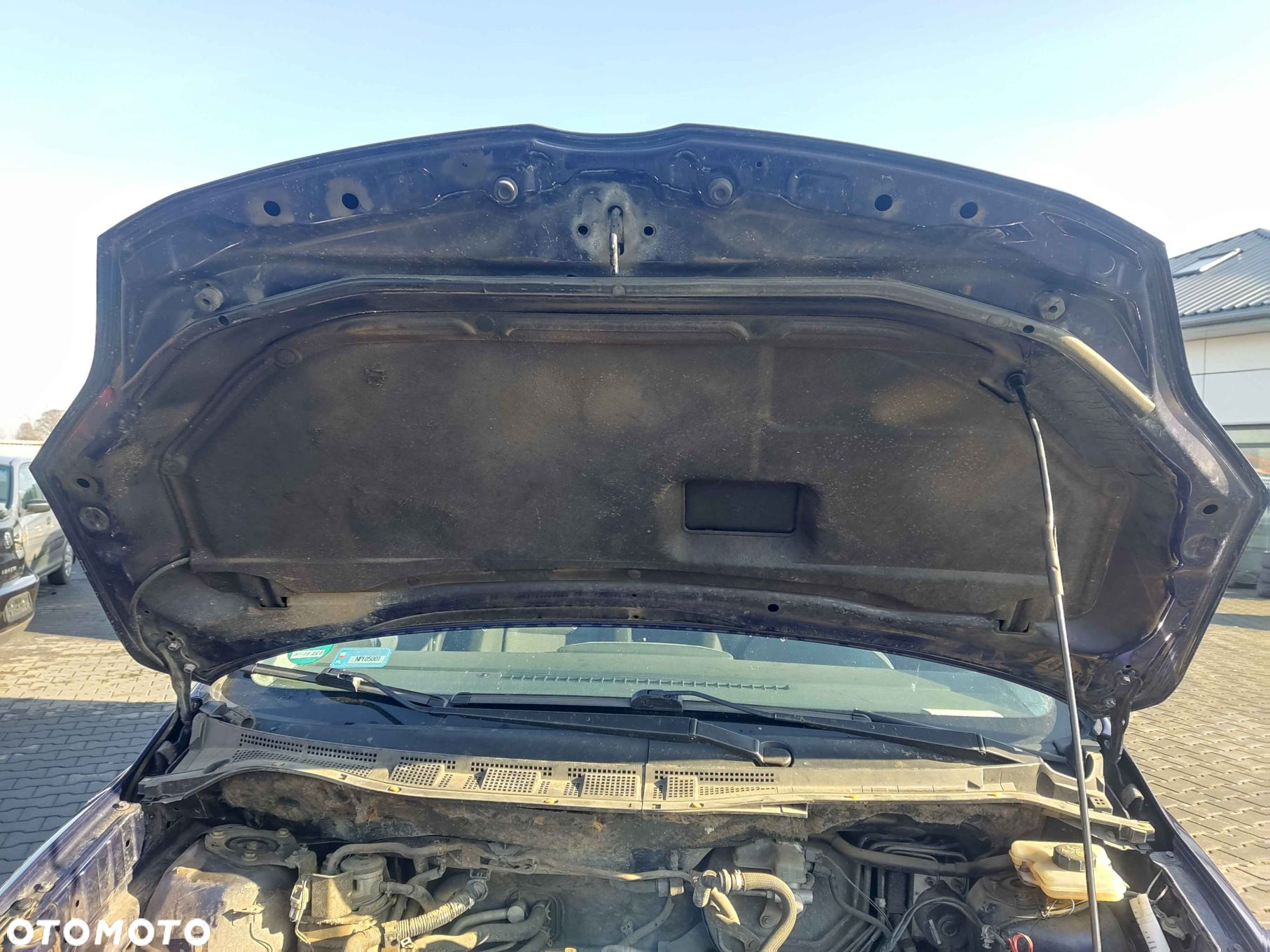KOMPLETNY PRZÓD MASKA ZDERZAK BŁOTNIK XENON MAZDA 5 I CR 05-07r 25E - 2