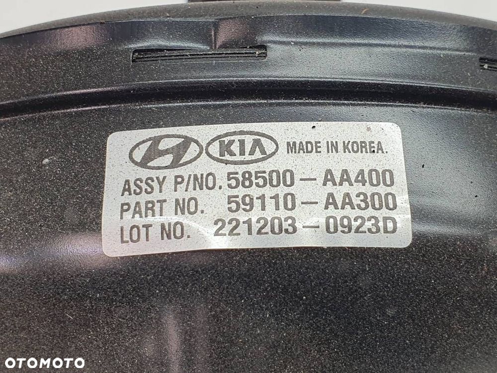 SERWO POMPA HAMULCOWA 58500-AA400 HYUNDAI ELANTRA VII EUROPA - 6