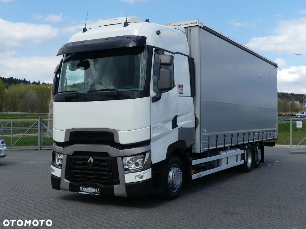 Renault T440 6x2 / FIRANKA 8.10m / EURO 6 / KLIMATYZACJA POSTOJOWA / - 2