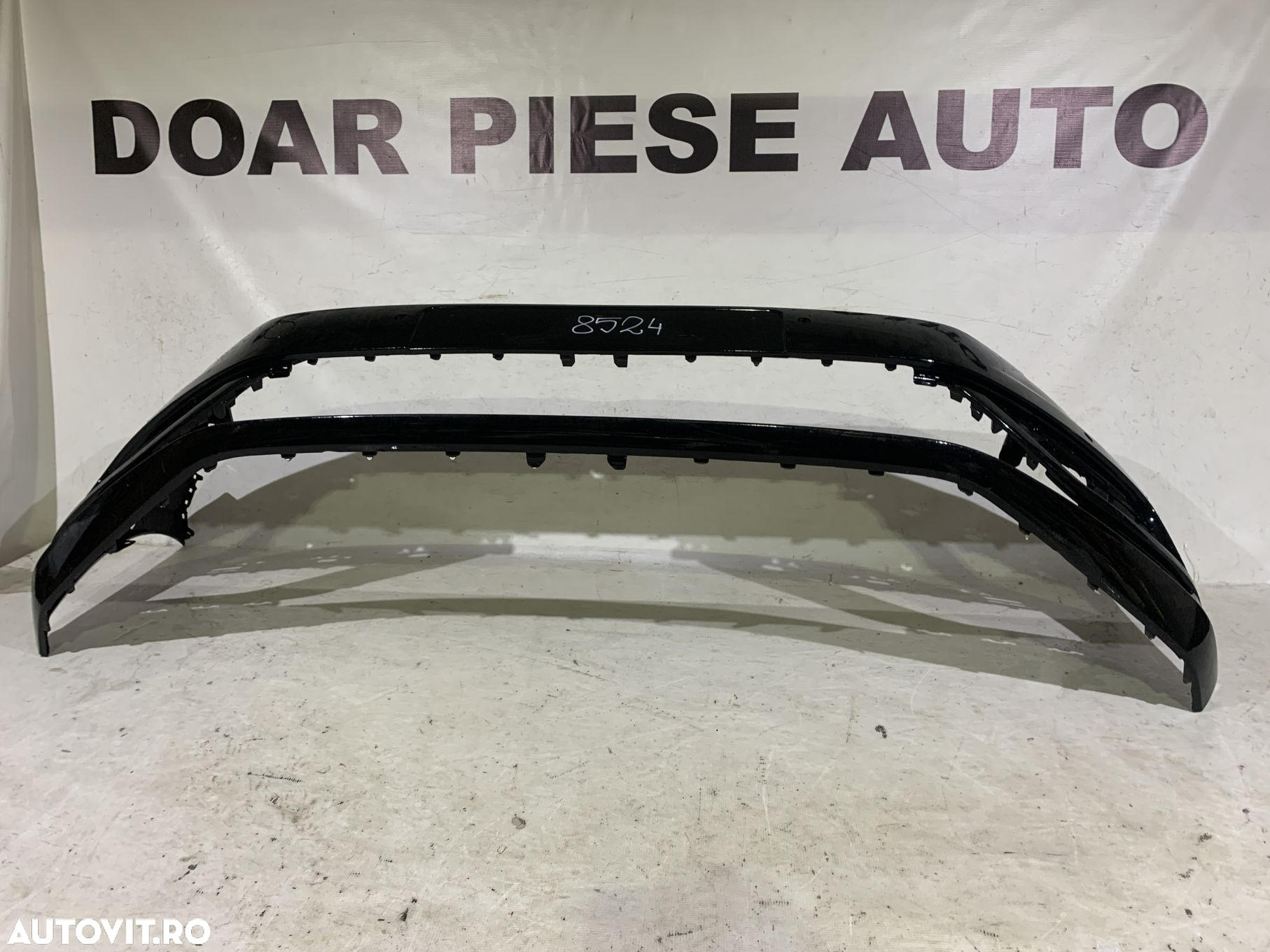 Bara fata VW Golf 7 VII, facelift, 2017, 2018, 2019, 2020, cod origine OE 5G0807221FL, cu gauri pentru spalatori faruri si senzori de parcare (6). - 6