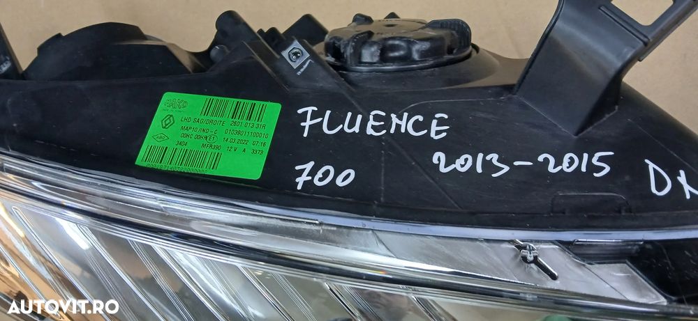 Far dreapta Renault Fluence 2013-2015 - 3
