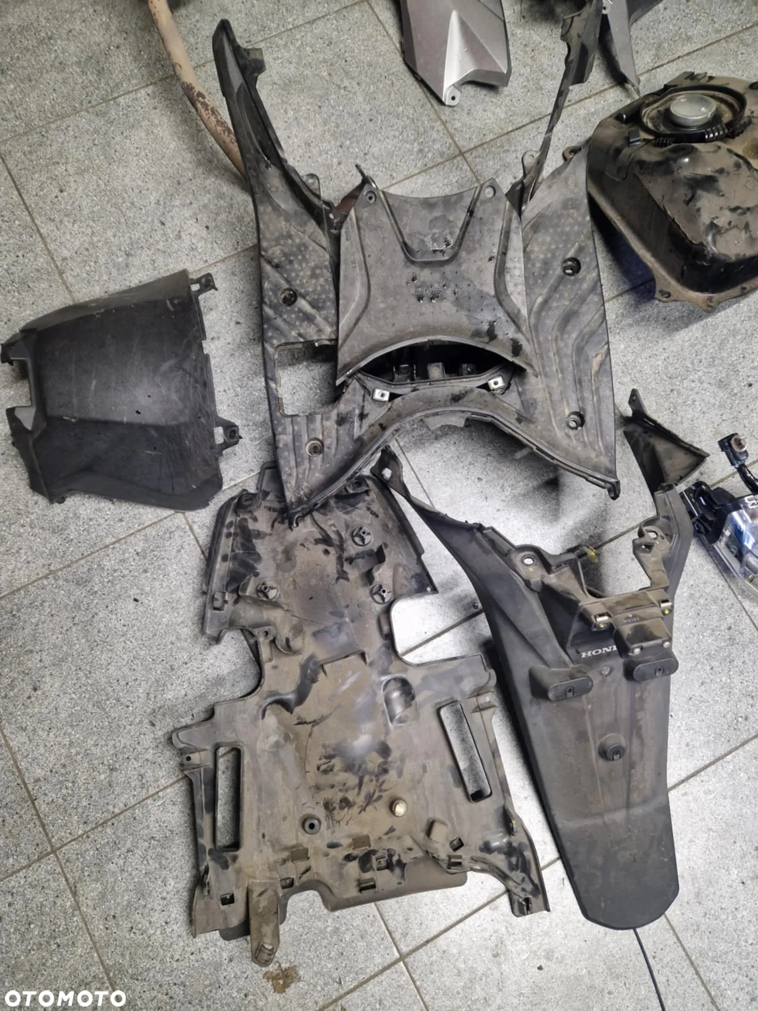 Silnik plastiki koła osprzęt Honda SH125 - 8