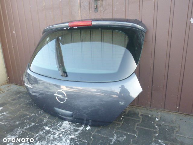 KLAPA TYŁ TYLNA OPEL CORSA D KOMPLETNA Z168 3D - 5