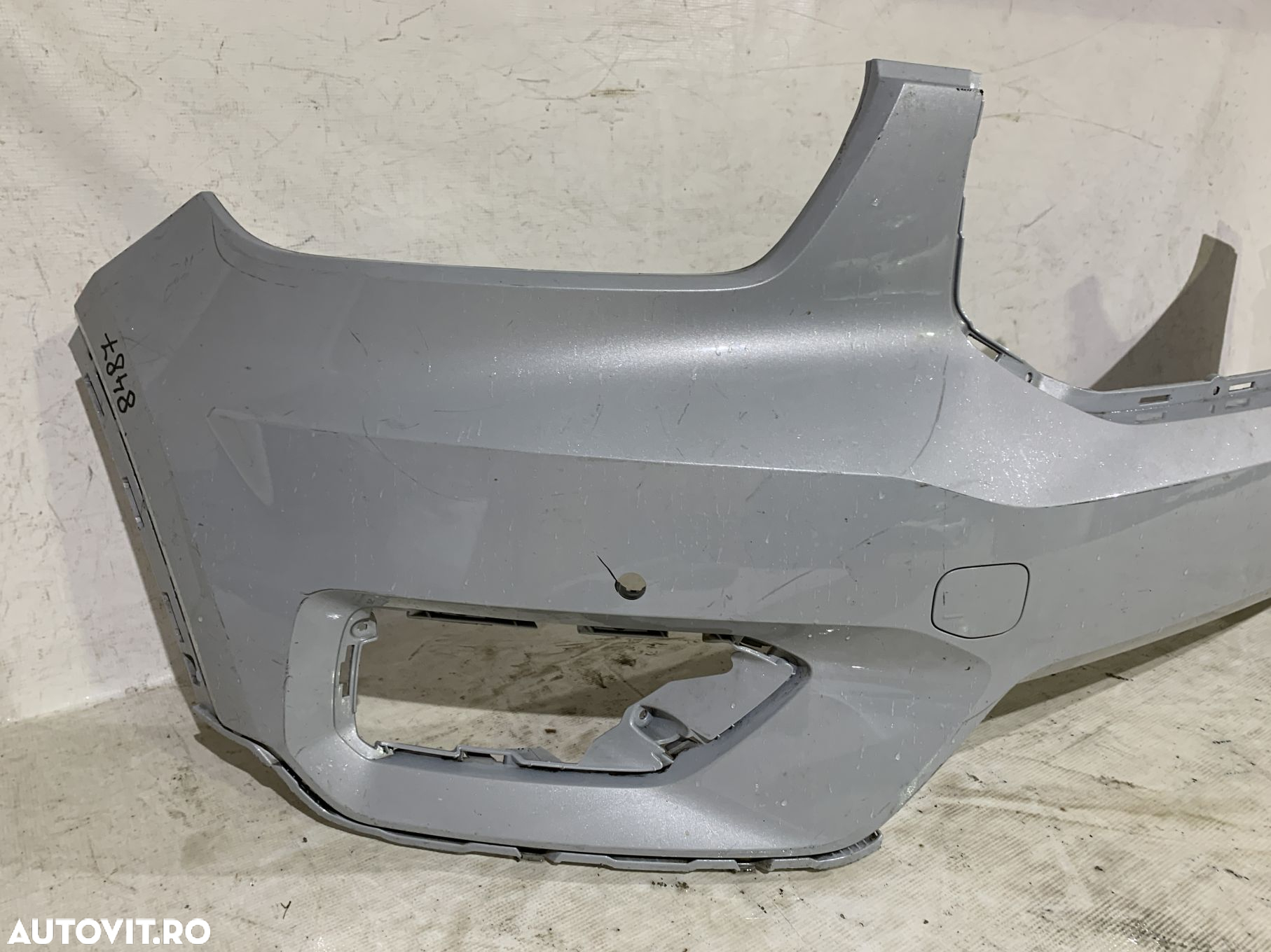 Bara fata Volvo XC40, 2018, 2019, 2020, 2021, 2022, 2023, cod origine OE 31449359, cu gauri pentru senzori de parcare (4). - 3