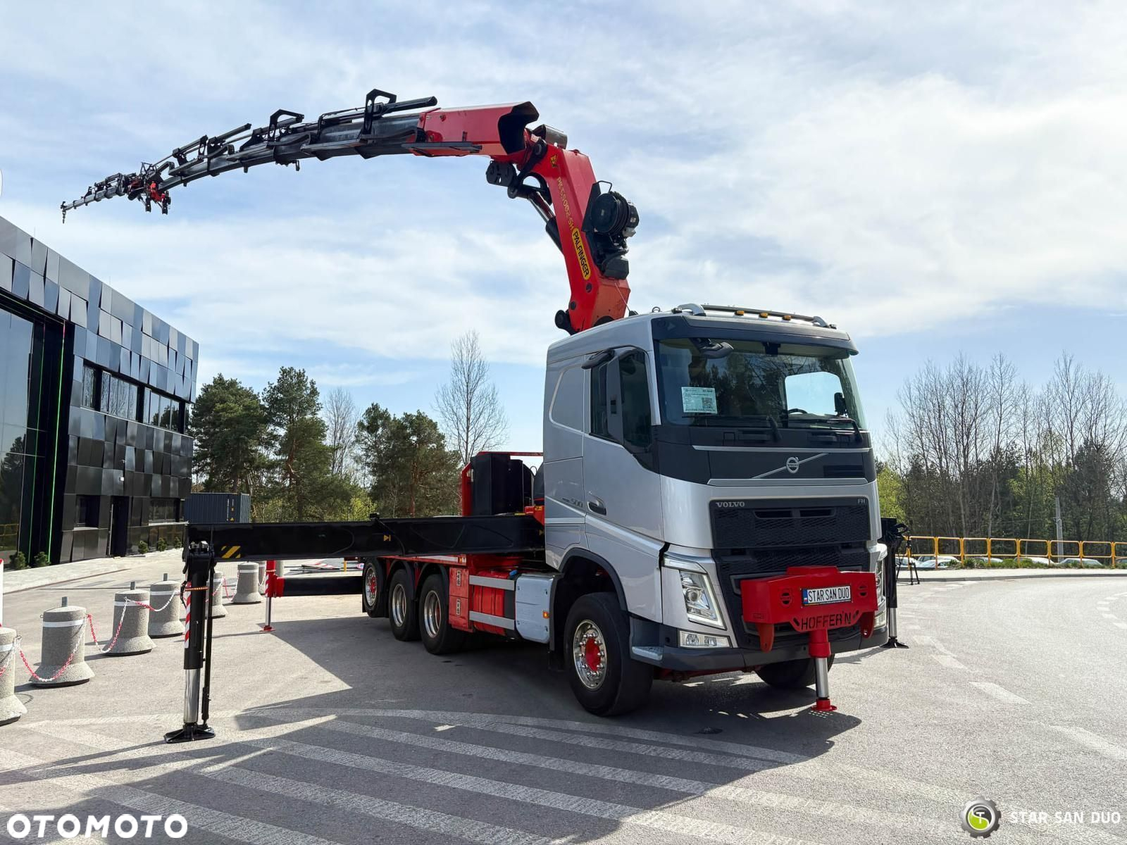 Volvo FH 500 8x4*4 PK65002 Fly JIB HDS Żuraw 7456 godzin Euro 6 Wciągarka - 6