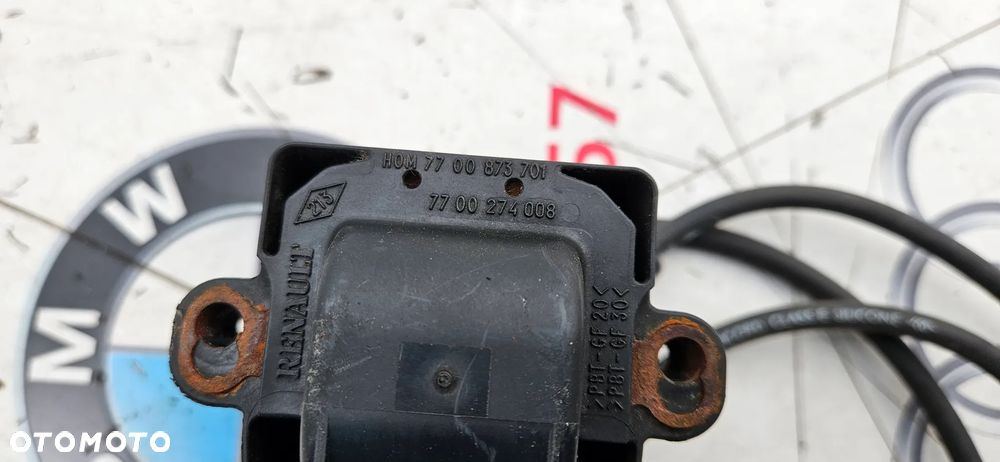 Renault Twingo 2 II 1.2 8V cewka zapłonowa z przewodami 7700274008 - 6