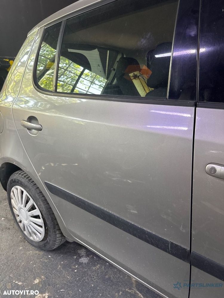 Usa portiera spate dreapta SKODA FABIA II 542 2006 - 2014 , gri LF8H - 3