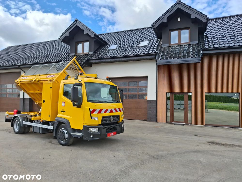 Renault D7.5 Wywrotka Kipper 3 Strony Hak Euro 6 2015r 3 Miejsca Skrzynia Dzielone Burty Bliźniak 7500 KG - 22