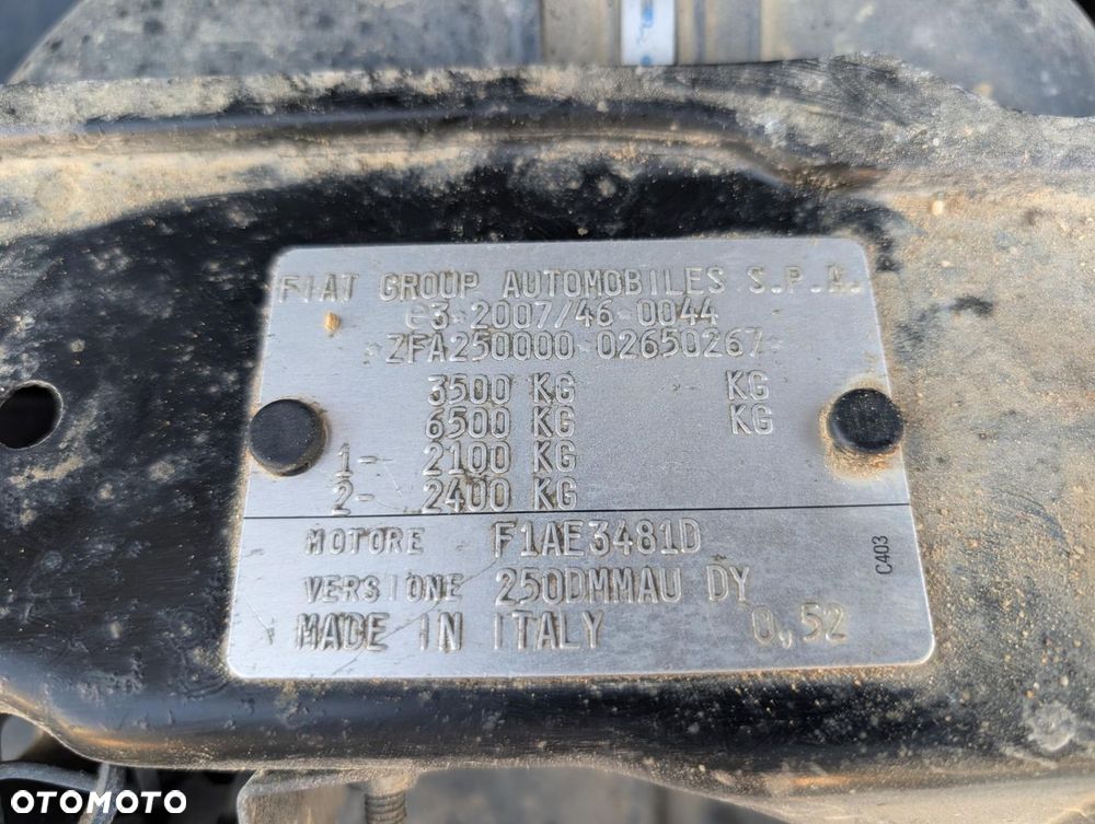 SILNIK KOMPLETNY WTRYSKIWACZE TURBINA FIAT DUCATO III 2.3 MJ E5 F1AE3481D - 9