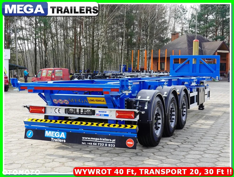 Mega 65 m³ wywrotka na kontener 40 Ft / do 44,0 T DMC zestawu !!! - 8