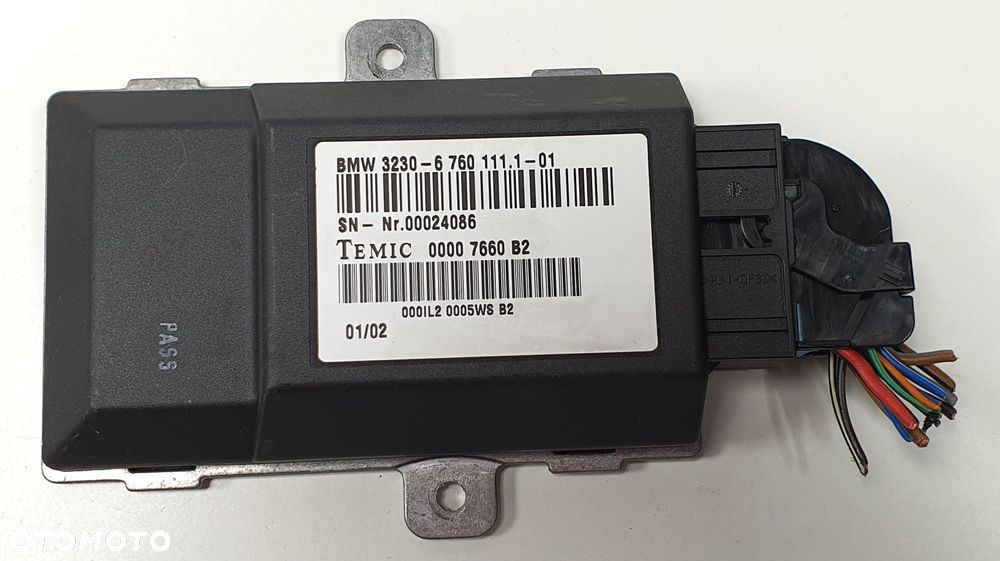 MODUŁ STEROWNIK SENSOR AIRBAG BMW 7 E65 6760111 - 2