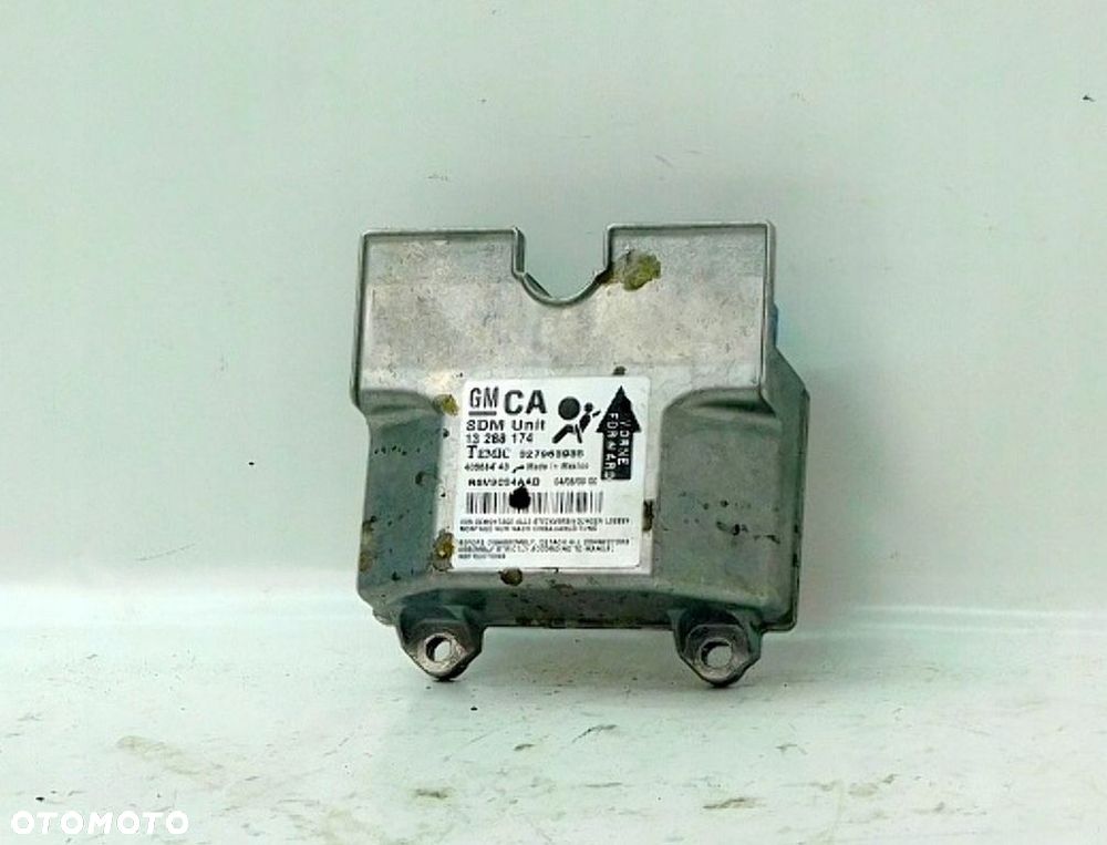 OPEL ASTRA H III 1.4 90KM 09 GTC MODUŁ STEROWNIK AIRBAG PODUSZEK 13288174 - 5