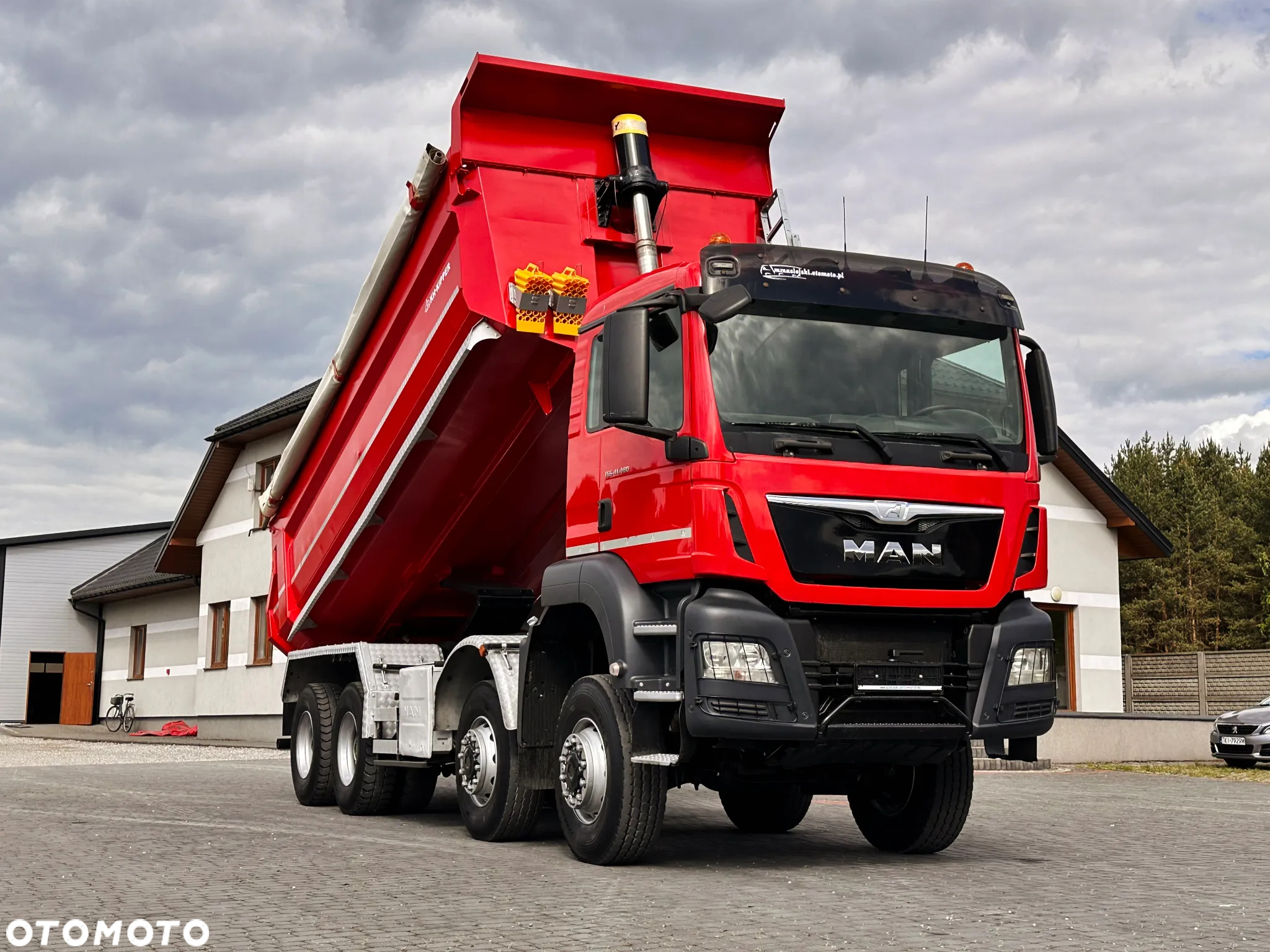 MAN TGS 41.480 8X8 WYWROTKA KH KIPPER / REDUKTOR - 34