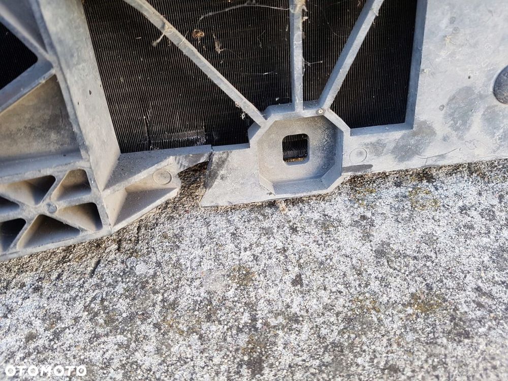 RENAULT MASTER II 2 PAS PRZÓD PRZEDNI WENTYLATOR CHŁODNICE KOMPLET ORYGINAŁ - 3
