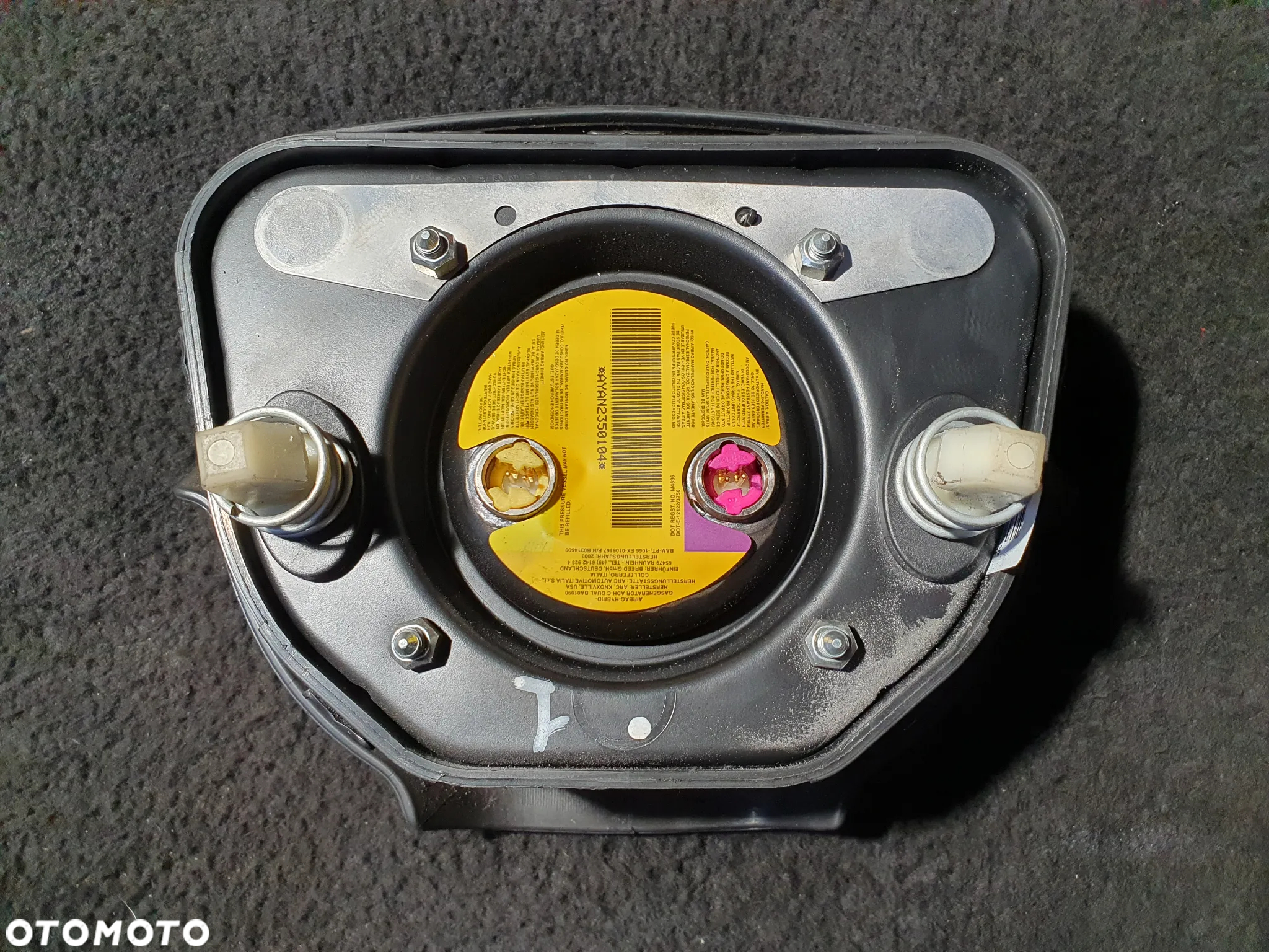 OPEL VECTRA C SIGNUM AIRBAG PODUSZKA POWIETRZNA KIEROWCY 13112816 POSIADAM 2SZT - 3