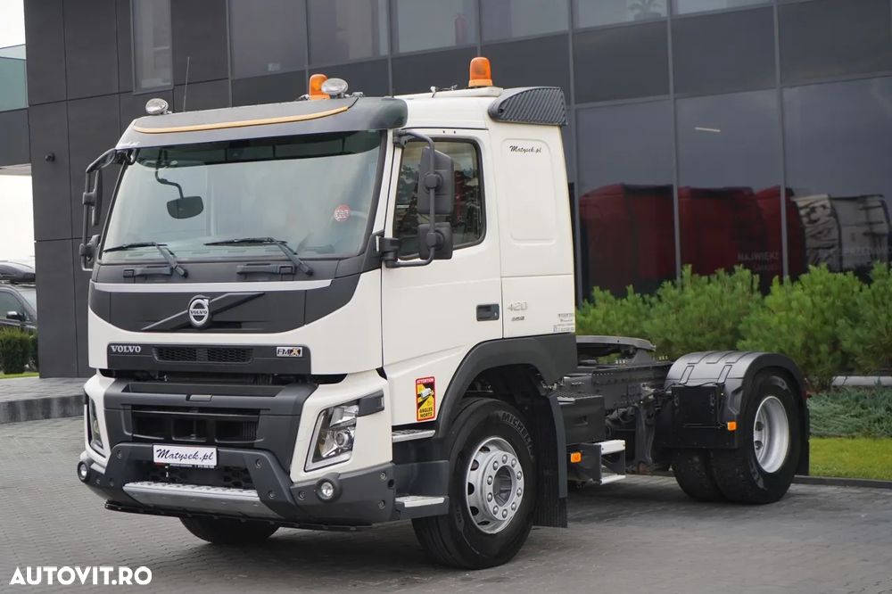 Volvo FMX 420 / RETARDER / 13 LITRI / CABINĂ JOSĂ / I-SHIFT / EURO 6 - 2