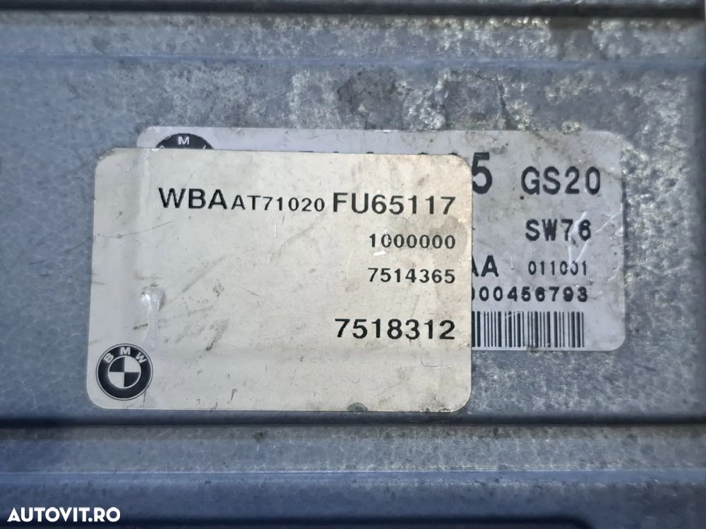 Unitate control calculator cutie viteze automata EGS GS20 Original BMW Seria 3 E46 Seria 5 E39 X3 E53 Z3 E36 - 2