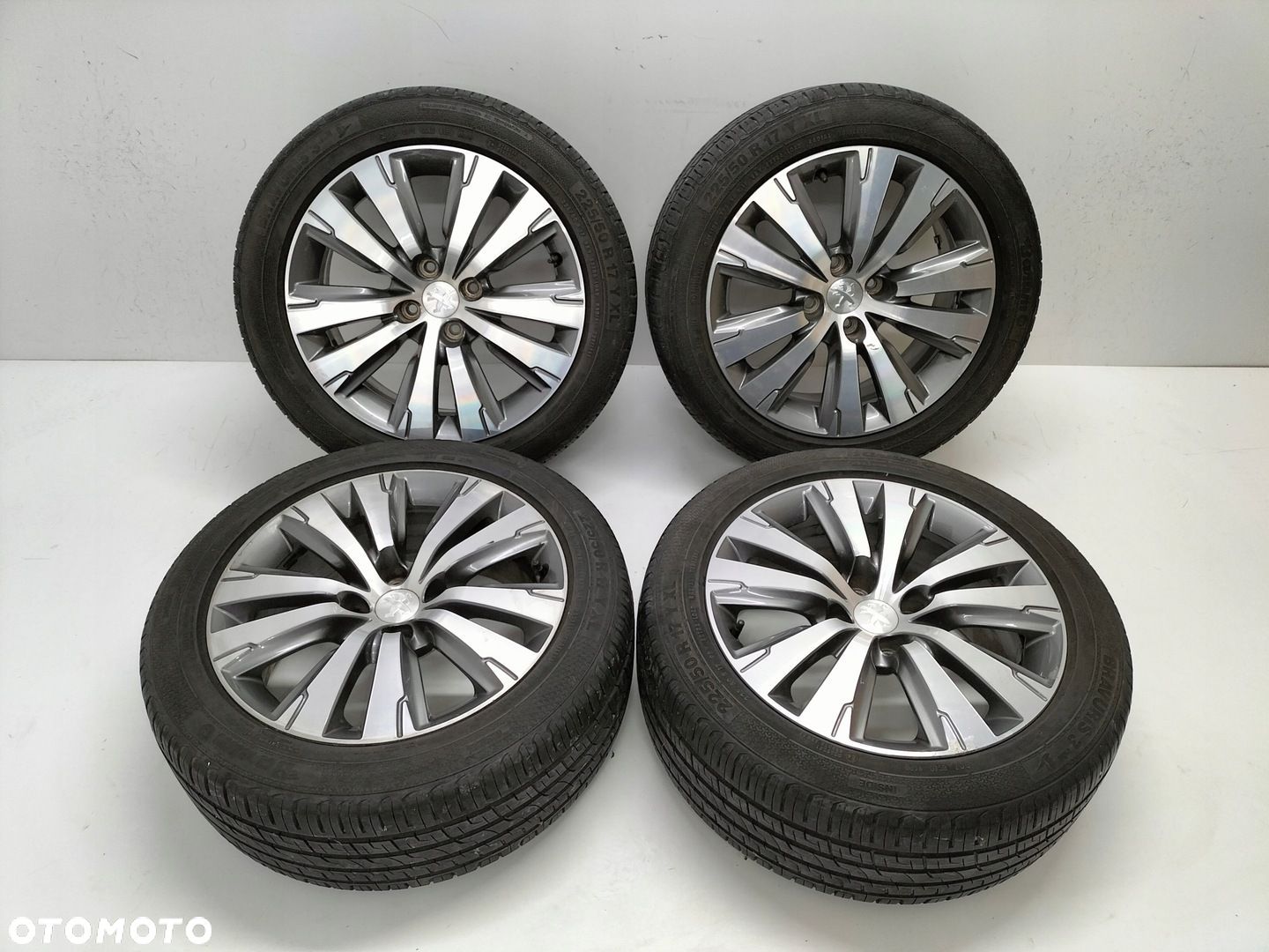 Koła felgi aluminiowe PEUGEOT 308 2008 3008 PARTNER 7,5jx17" - 1