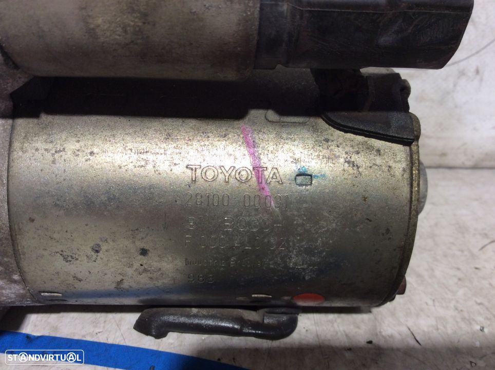 Motor de arranque Toyota Yaris Ref. 28100-00031 - 2