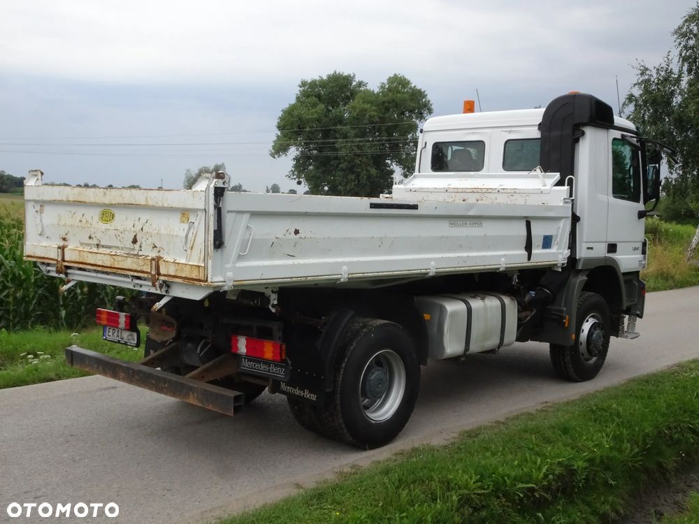 Mercedes-Benz Actros 1841 wywrotka 4x4 kiper Meiller Idealny - 12
