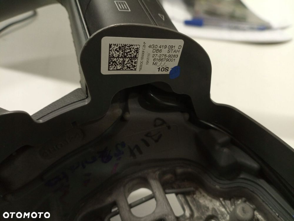 audi a6 a7 kierownica multi skóra szara 4g0419091d - 2