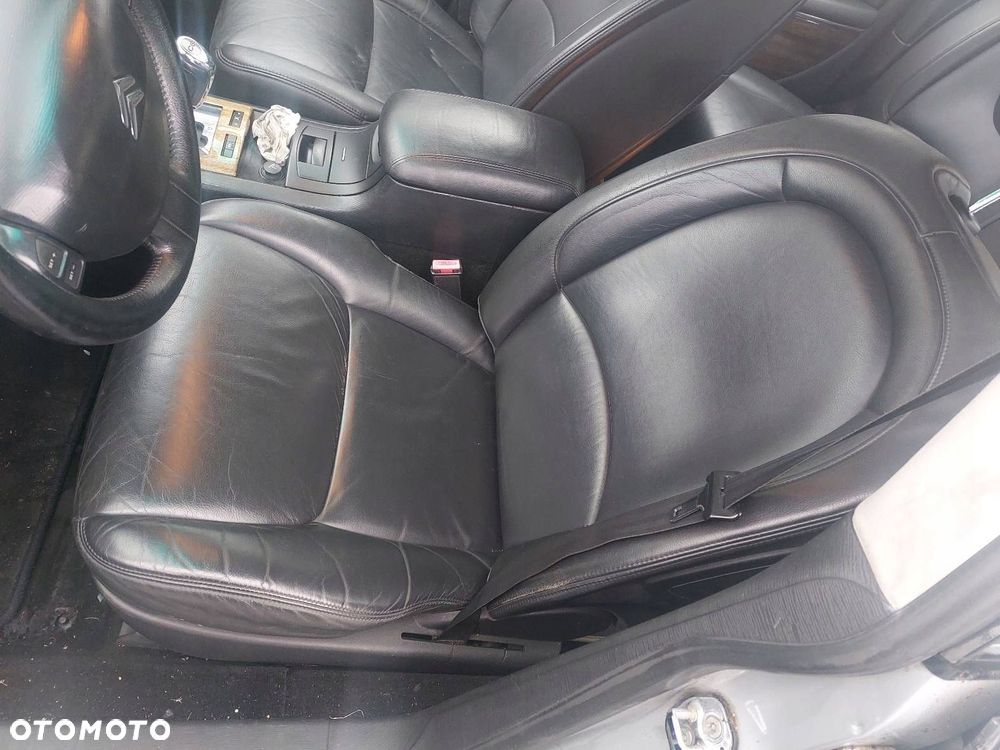 FOTELE KOMPLET LEWY PRAWY KANAPA TYŁ + BOCZKI CITROEN C6 2005-2012 - 2