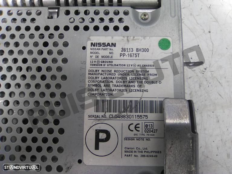 Rádio 281_138h300 Nissan X-trail I (t30) [2000_2007] 2.2 Dci 4x - 4