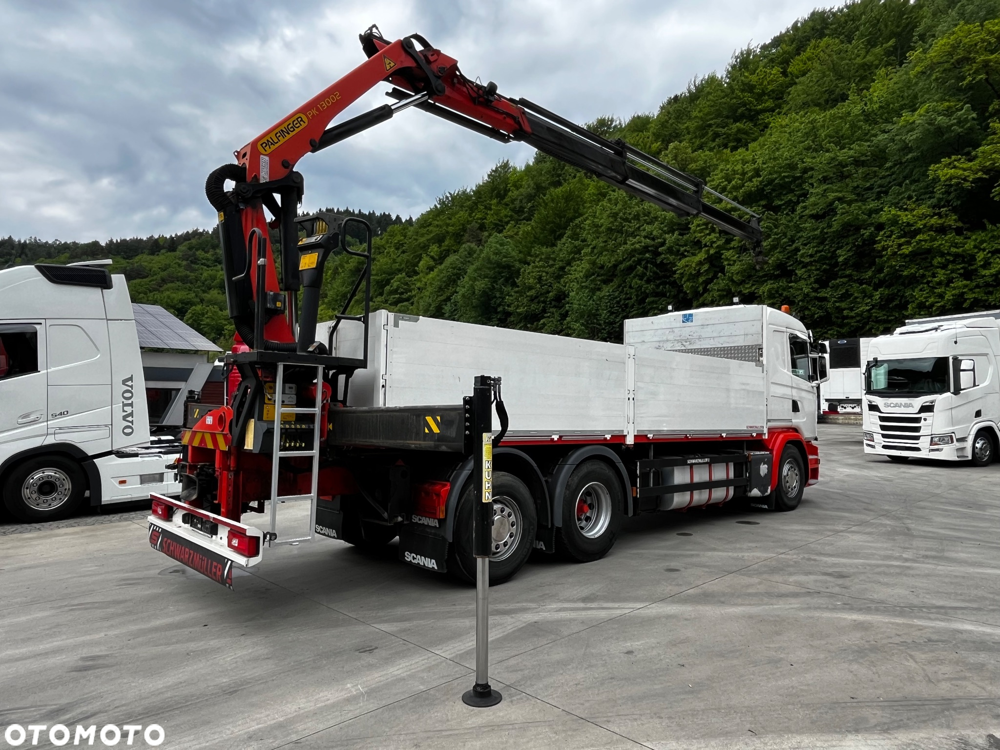Scania G450 // 6x2// Skrzynia 6.40x2.49 // HDS Palfinger // Oś skrętna podnoszona // - 4