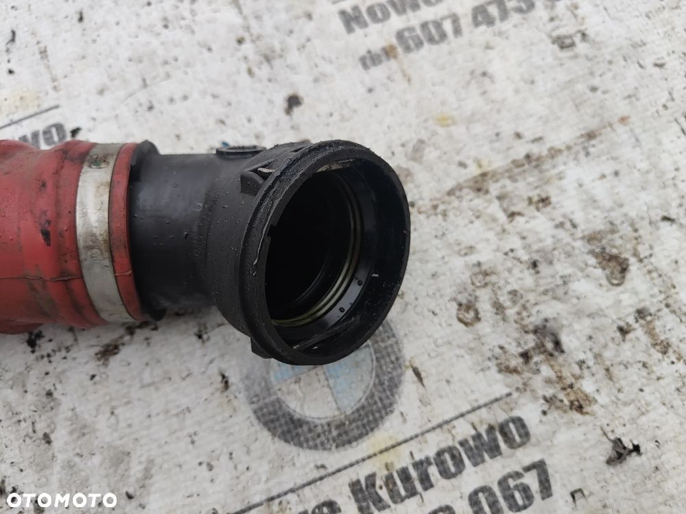 BMW E60 E61 E65 2.5d 3.0d Przewód rura wąż intercoolera 7796301 7796302 - 5