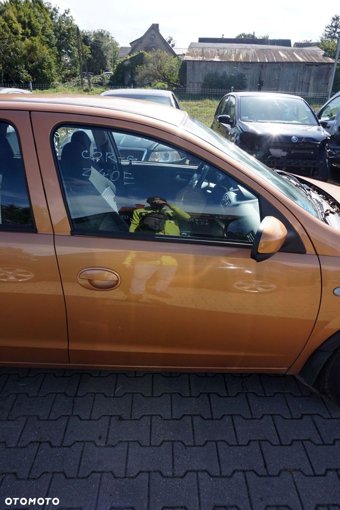 DRZWI PRZEDNIE PRAWE CORSA C III 5D HB Z40E  ZŁOTY OPEL 1999-2003 - 1