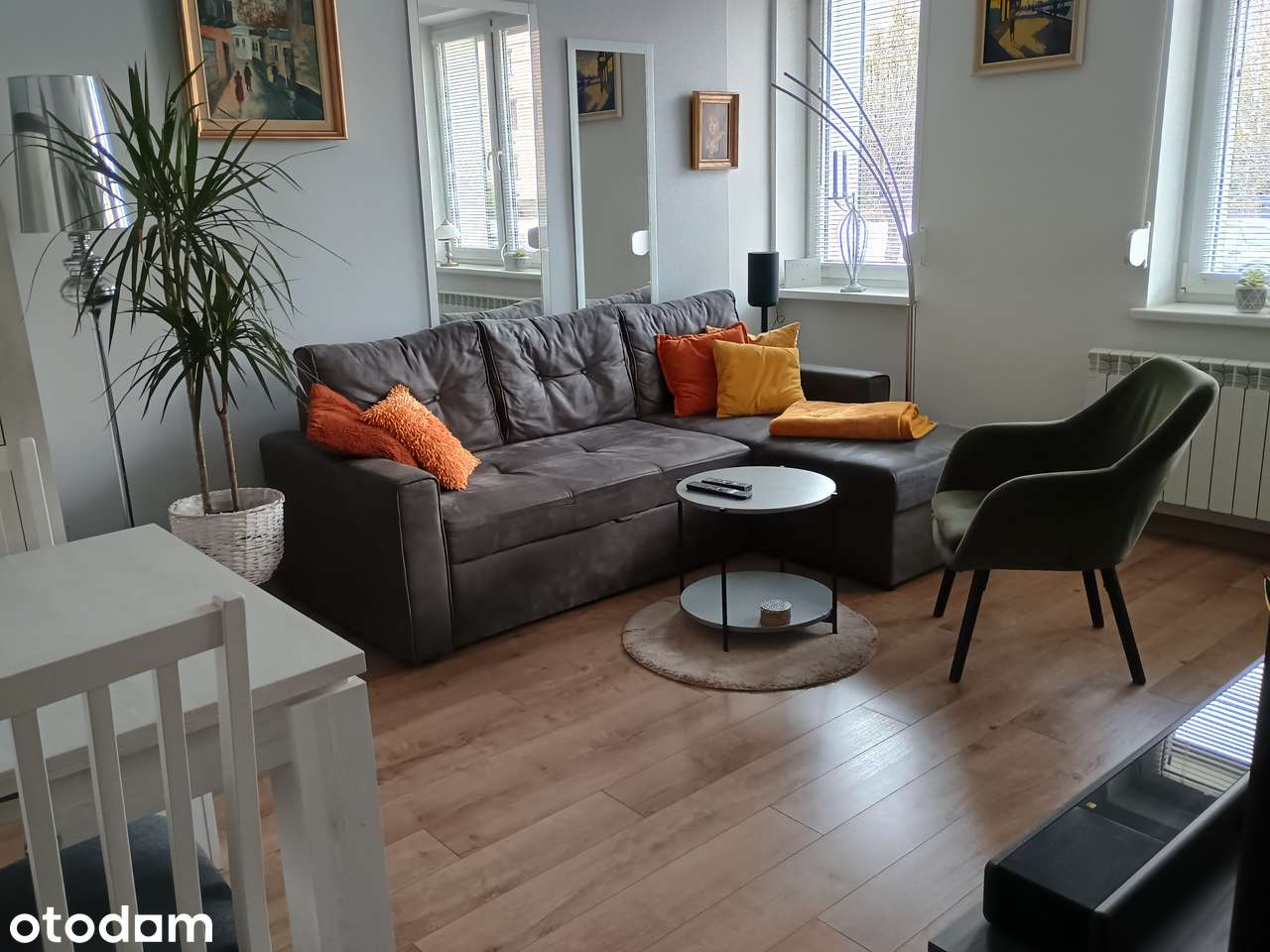 Dwupokojowe mieszkanie na parterze w centrum