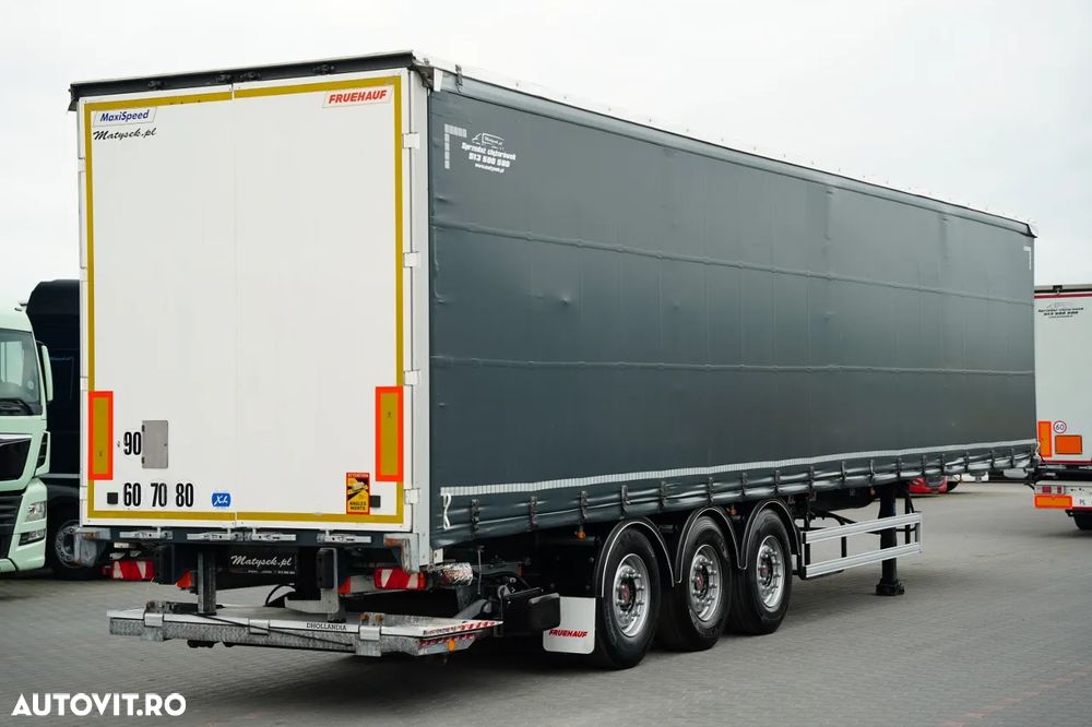 Fruehauf / CORTINĂ / STANDARD / LIFT 2.000 kg / BALCĂ PODEA PUTERNICĂ / AXE SAF - 5