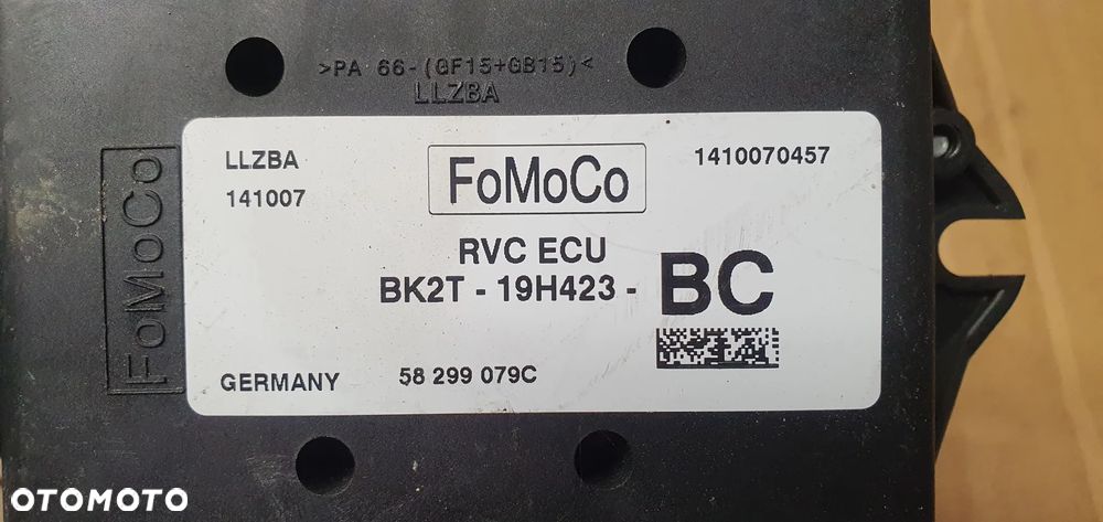 Moduł sterownik kamery cofania Ford Transit Custom MK8 BK2T-19H423-BC - 6