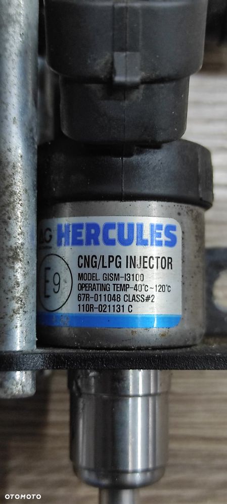 Wtrysk Wtryski LPG CNG KOMPLET 4SZT HERCULES 4CYL. GISM I3100 - 2