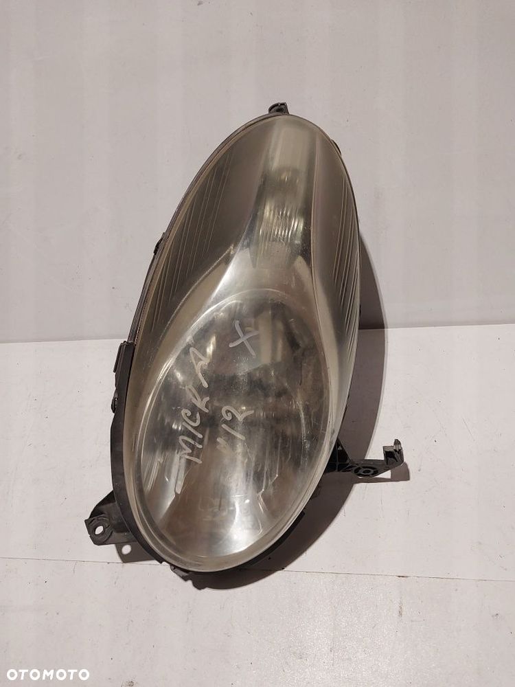 Nissan micra k 12 k12 lift lampa przednia przód reflektor lewa lewy - 2
