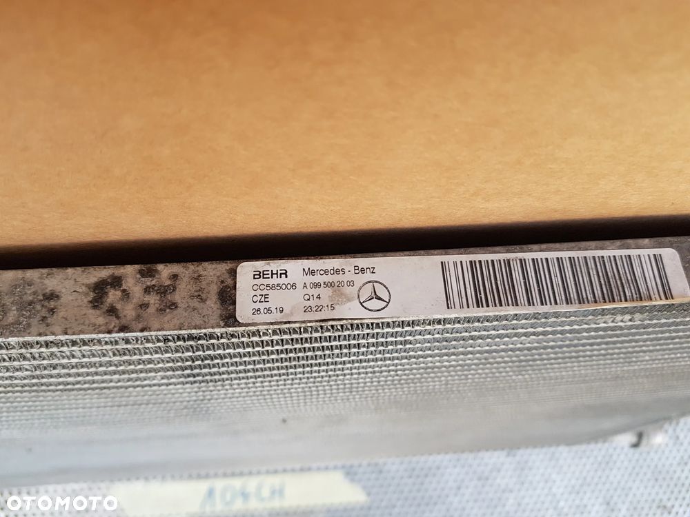 Mercedes W205 C W213 E W253 GLC W257 CLS Chłodnica Wody Dodatkowa Niskotemperaturowa NT - 5