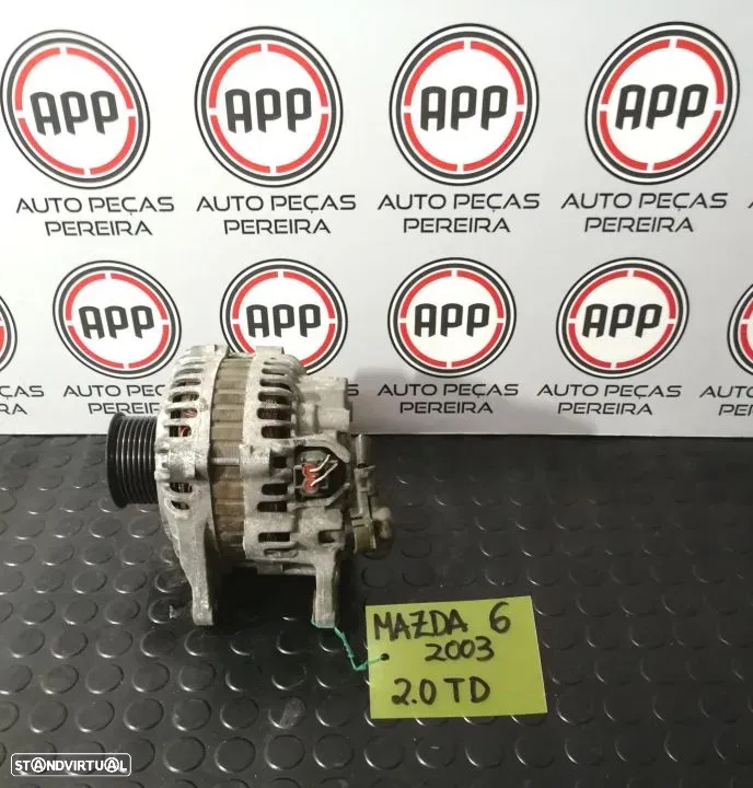 Alternador Mazda 5 / 6 2.0 TD, 136CV, 143 CV de 2008. - 2