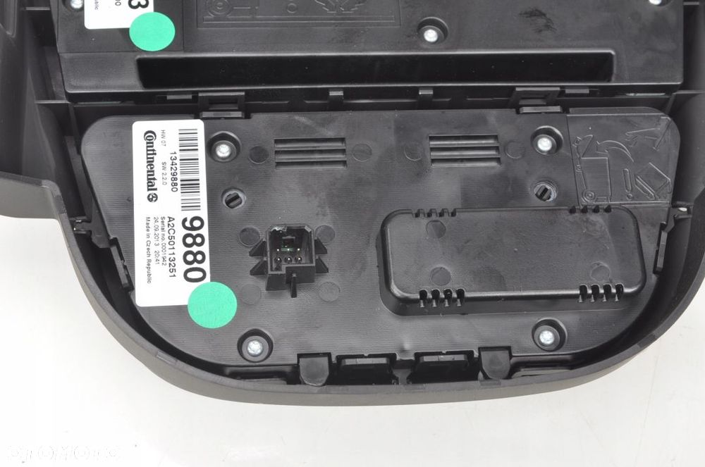 OPEL MOKKA I PANEL RADIA NAWIEWU 95375172 13429880 - 6