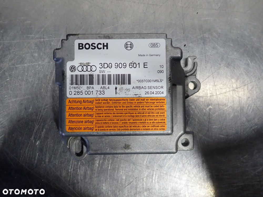 MODUŁ AIRBAG VOLKSWAGEN TOUAREG 5.0 3D0909601E - 1