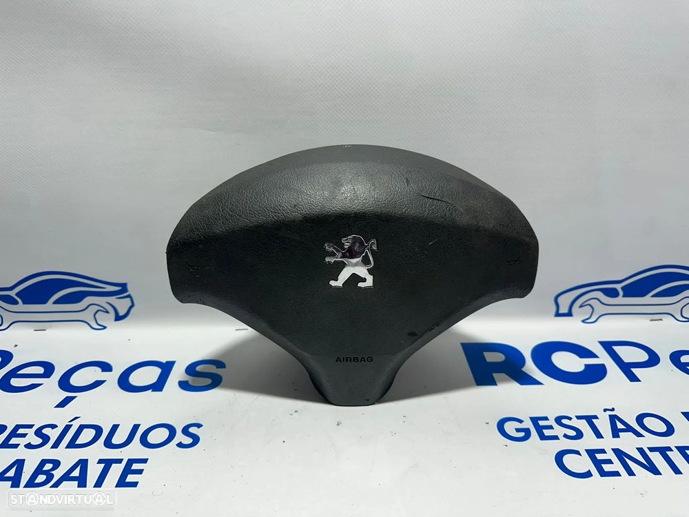 .Airbag Volante Condutor Original PSA Peugeot 308 96810154ZD 2007 – 2014 - 2