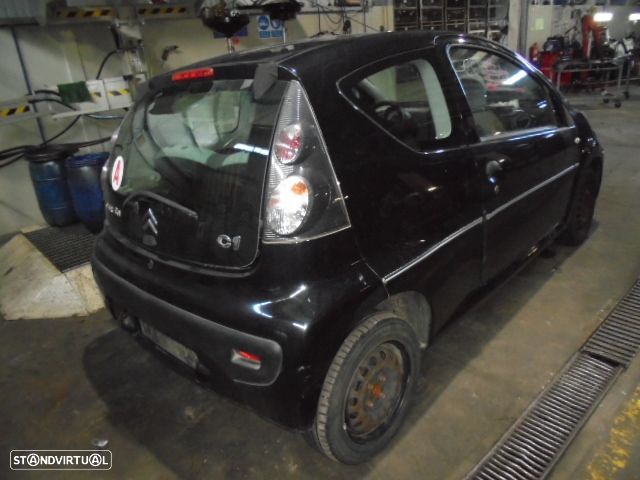 Carro MOT: 1KR CFA 384F CXVEL: 20TT01 CITROEN C1 FASE 1 2007 1.0I 70CV 3P PRETO GASOLINA - 3