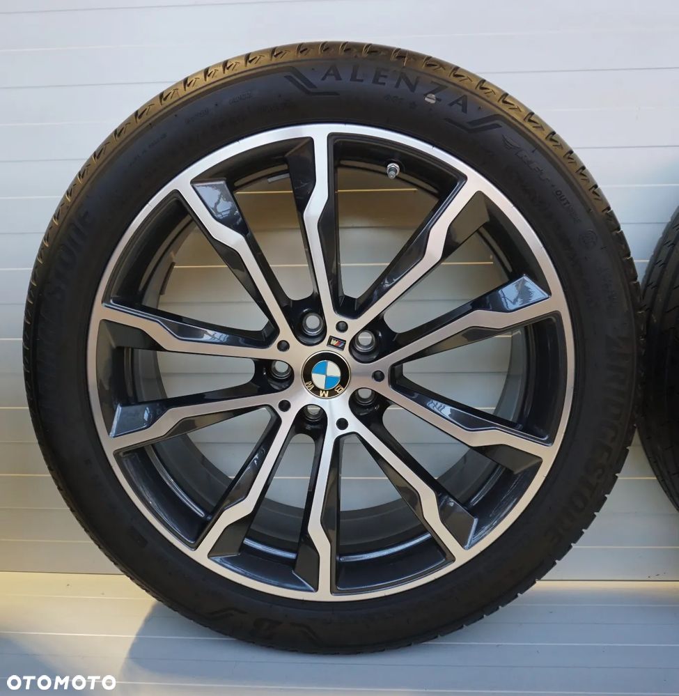 Koła 20 calowe felgi oryginalne BMW X3 8010268 8010269 Bridgestone Alenza 001 RFT * - 6