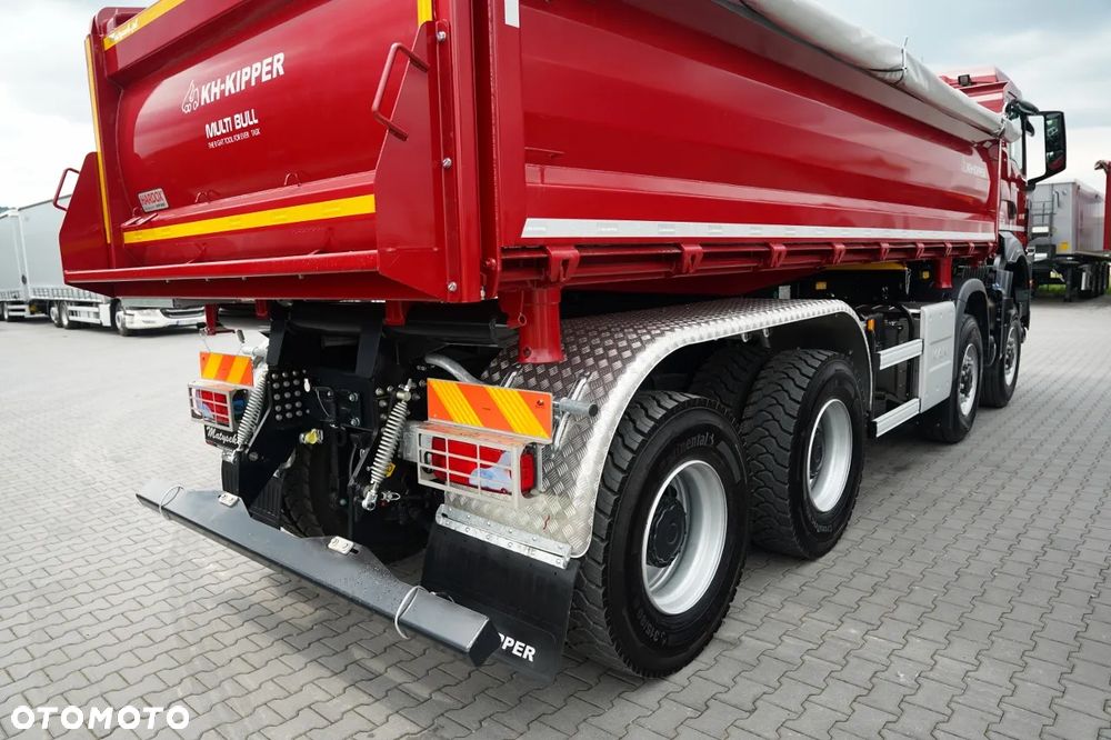 MAN TGS 41.480 / 8X8 / WYMIEŃ SWÓJ STARY NA NOWY / WYWROTKA 3 STRONNA / BORDMATIC / KH KIPPER / AUTOMAT / FABRYCZNIE NOWA - 2026 R / DOSTĘPNY OD RĘKI - 25